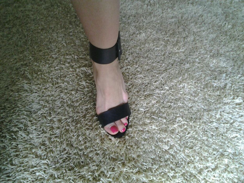 Buty damskie czarne sexy na obcasie roz 36