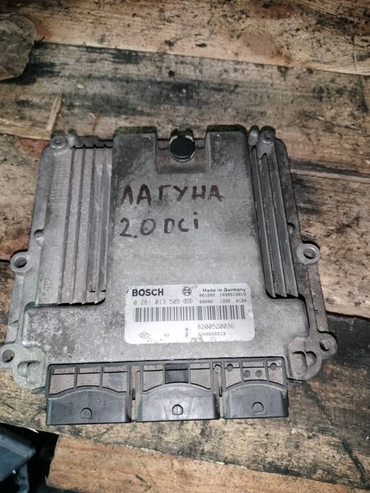 Блок керування двигуном Renault Laguna II ESPACE 0281013505 8200520036