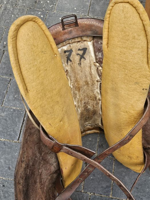 Kulbaka siodło wz 36 II RP żołnierz polski