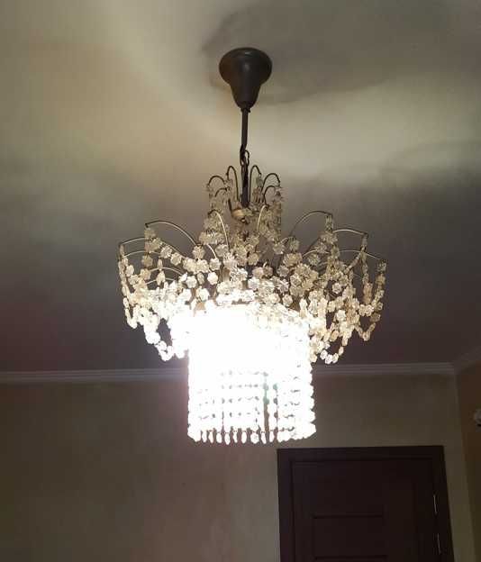 Люстра хрустальная