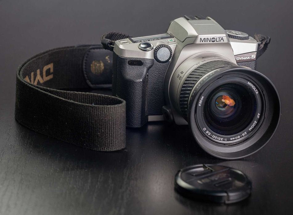 Плівкова дзеркалка Minolta Dynax 5 + 28-80mm (Стан Нової, пробіг до 30 плівок)