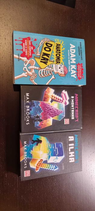 Livros infantis  Rowley, Minecraft e outros