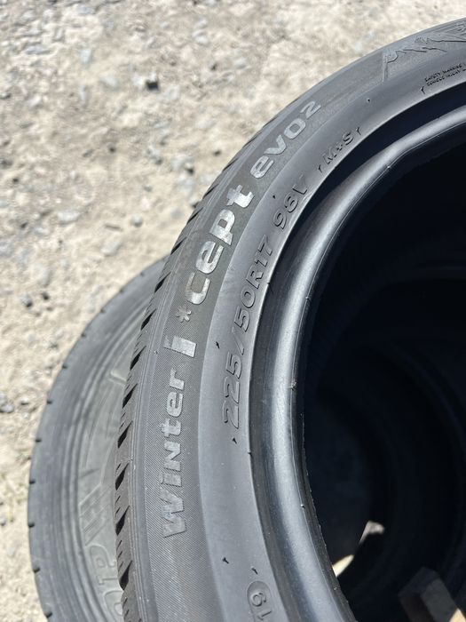 Шини 225/50/17 6.5mm‼️;Hankook‼️ комплект;зимові;резина склад R17