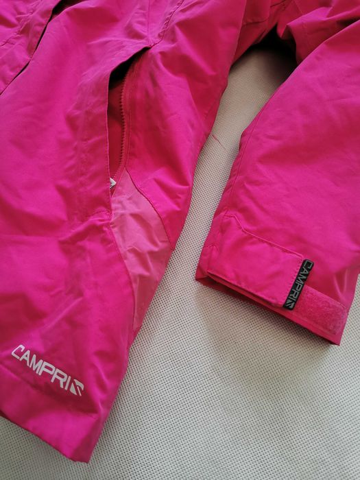 CAMPRI - Dziewczęca Kurtka Trekkingowa z Polarem 3w1 158 jak Nowa