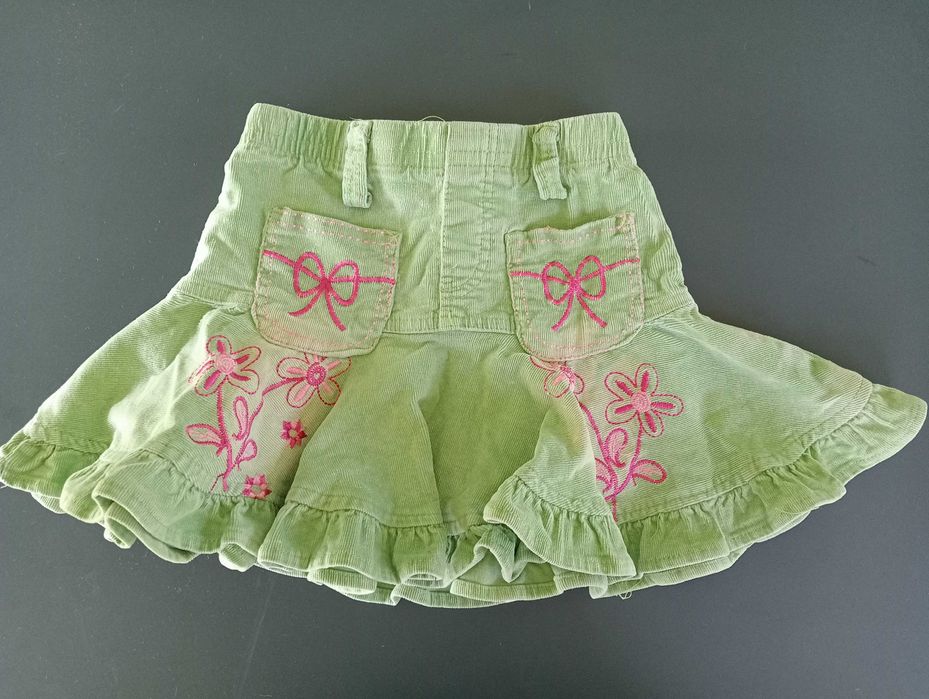 Спідниця салатова для дівчинки