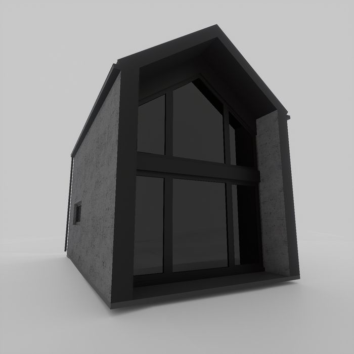 Domek modułowy całoroczny, prefabrykowany, mieszkalny, rekreacyjny