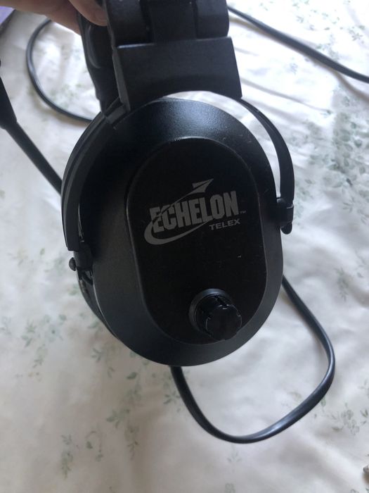 Headsets Telex echelon avião