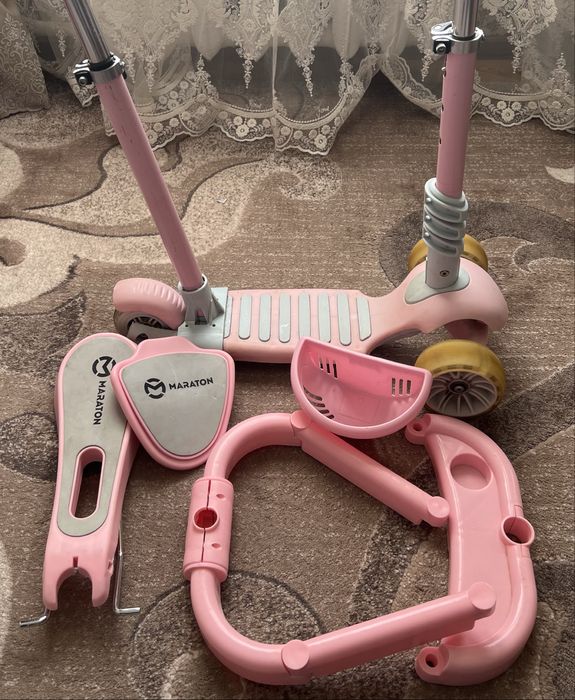 Самокат Scooter Smart 5 в 1 с бортиком