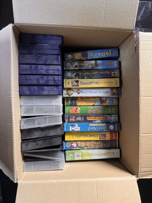 VHS kasety same HITY!!!