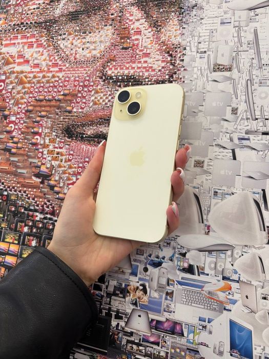 iPhone 15 128GB Yellow ГАРАНТІЯ 6 Місяців МАГАЗИН