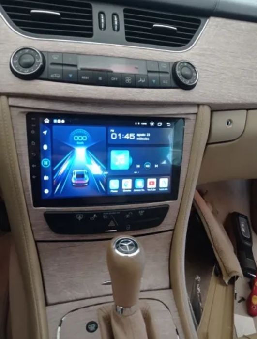 Rádio Android 14 com GPS com GPS Mercedes W211/ CLS ( Artigo novo)