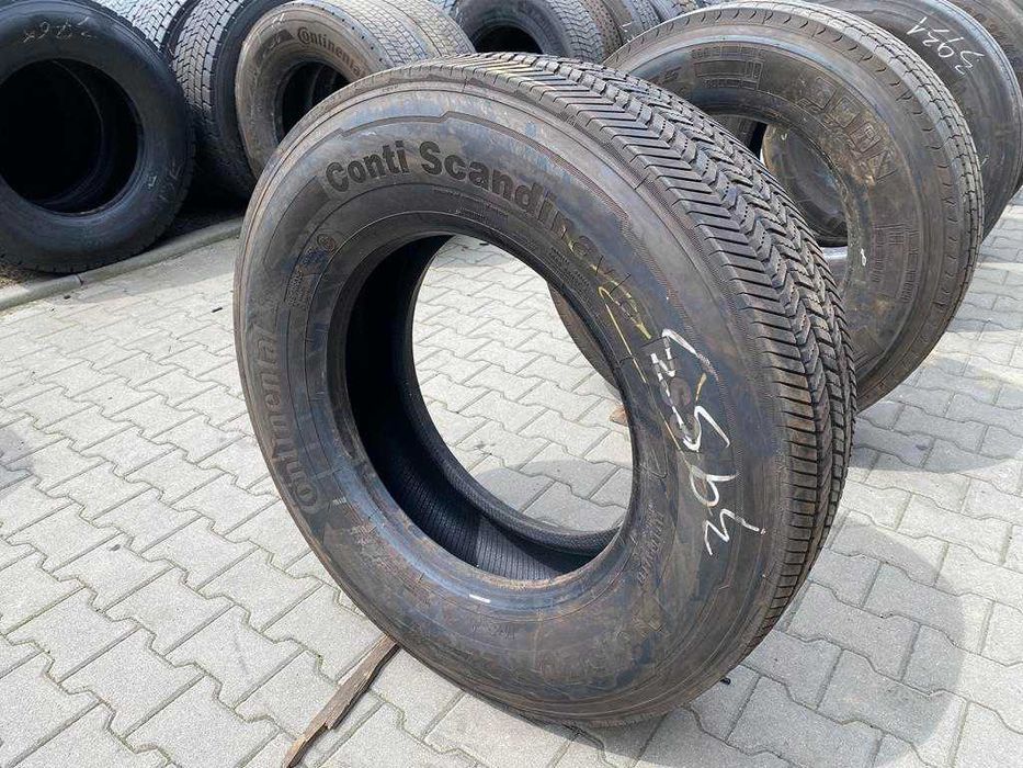Opona używana prowadząca 315/70R22.5 CONTINENTAL SCANDINAVIA HS3 13mm