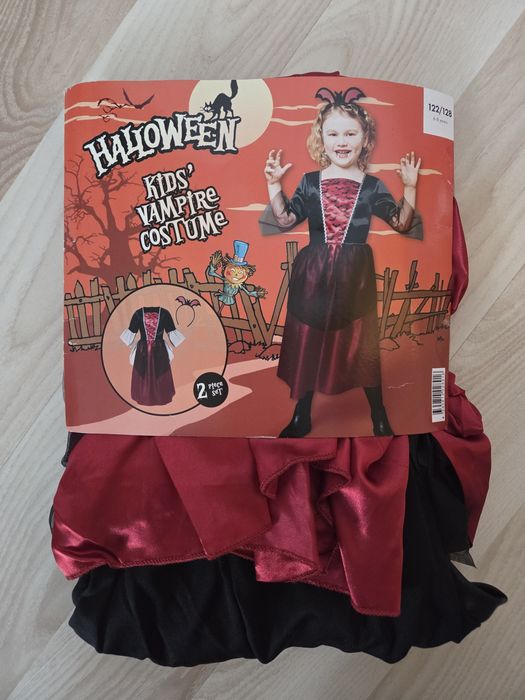 Przebranie stroj komplet sukienka 122/128