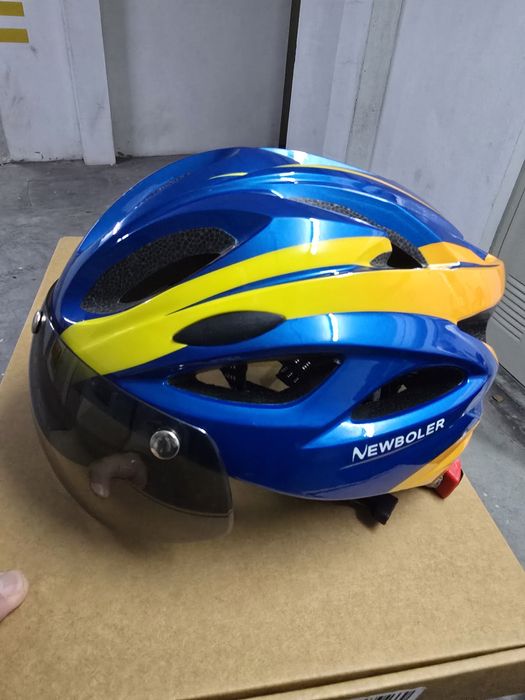 Capacete de ciclista