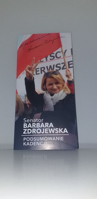 Autograf - Senator Barbara Zdrojewska
