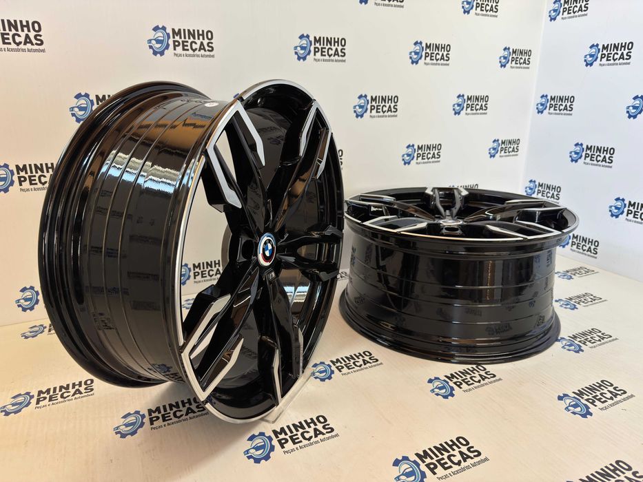 Jantes Look BMW X3 M40i em 20 (5x120) pretas e polidas