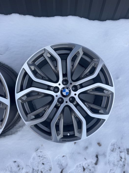 Продам оригінальні різноширокі R21 титани BMW 375 стиль