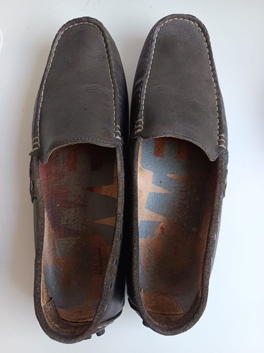 Mocassins em pele Augustus