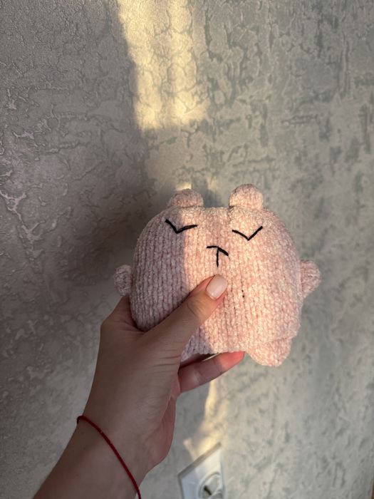 Вязаний мішка ручной роботи