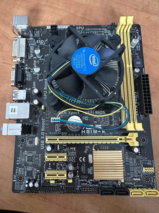 Asus H81MK + Intel i5-4590 BOX – Zestaw na sprzedaż Socket: LGA 1150