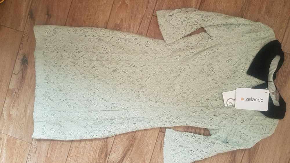Piękna miętowa sukienka Mint&Berry rozm M