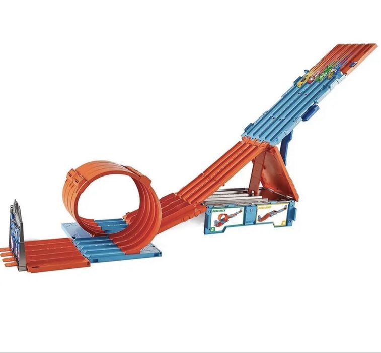 Hot Wheels Track Builder System Race Crat Трек коробка складной ОРИГИНАЛ