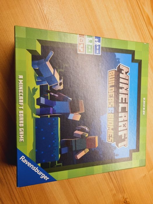 Minecraft, Builders and Biomes,  gra planszowa, Ravensburger