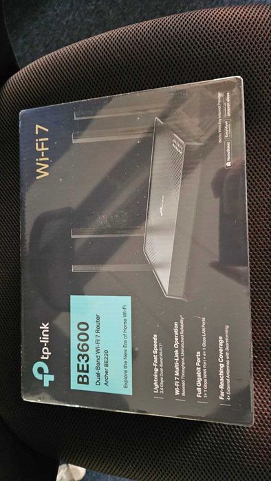 Маршрутизатор TP-LINK Archer BE220 WiFi7 / BE3600 / 1Гбіт/с