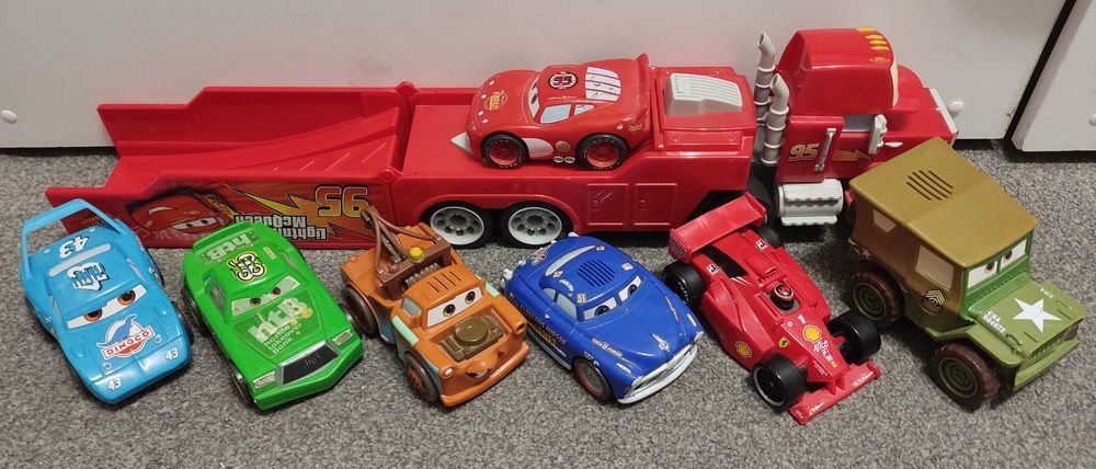 Zygzak McQueen Cars Auta dźwięki jazda