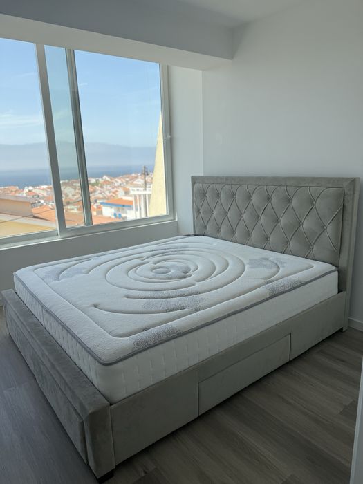 Cama de Casal + Colchão PREMIUM
