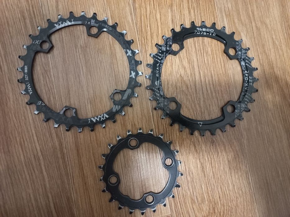 Велосипедні зірки Shimano, narrow wide