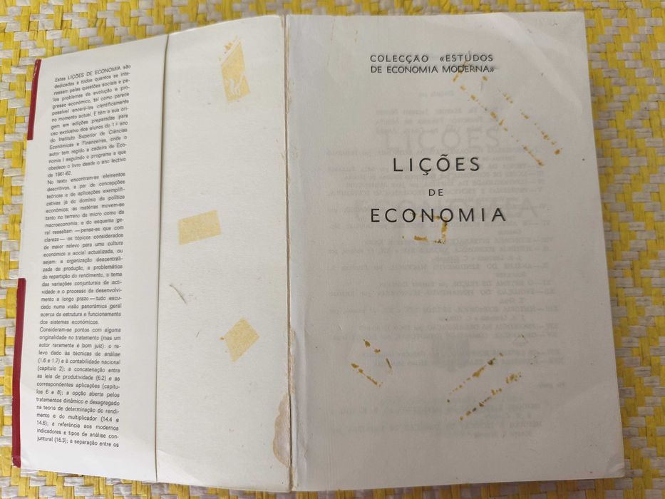 Lições de Economia - Francisco Pereira de Moura
