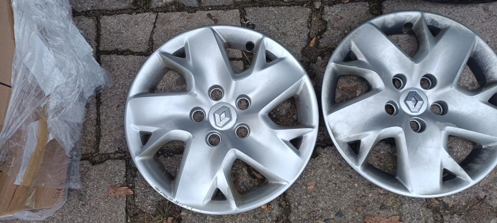 Kołpaki renault 16" zestaw 4 sztuk oryginał.