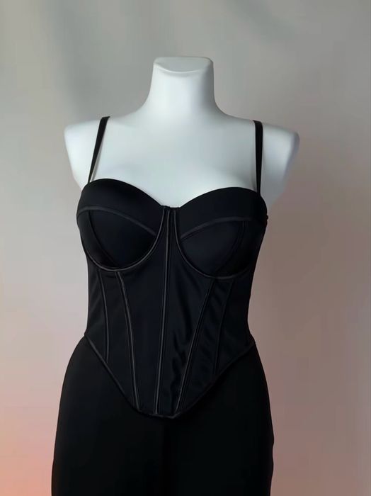 Корсет чорний XL / L