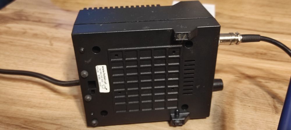 Stacja lutownicza Lutownica WEP 937D+ 75W sprawna groty w zestawie