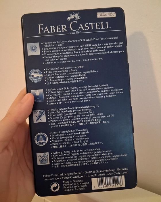 Lápis de Aguarela da Faber-Castell
