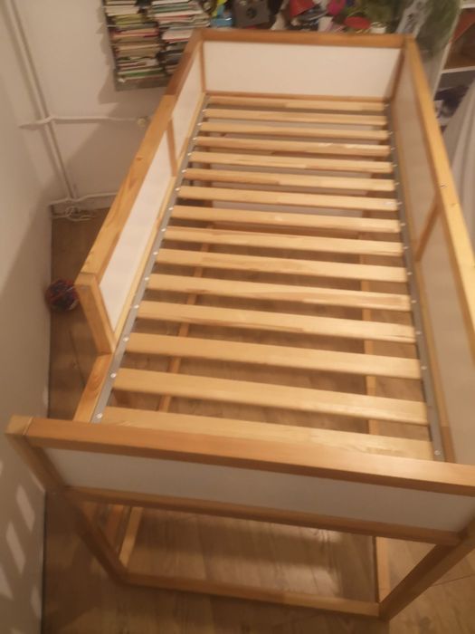 Łóżko dwustronne piętrowe Ikea Kura
