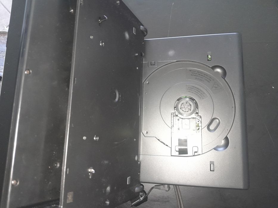 Conjunto de leitor de dvd portátil