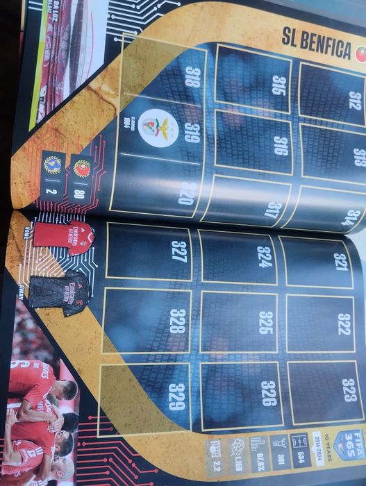 Cromos e Caderneta capa dura da 365