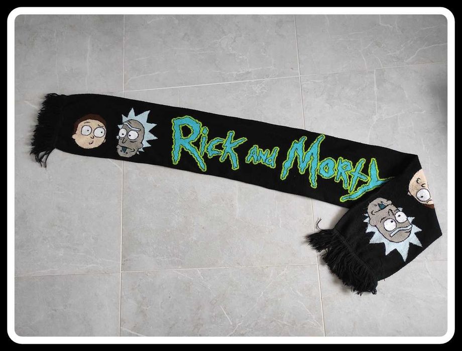 Rick and Morty ciepły szalik uniwersalny