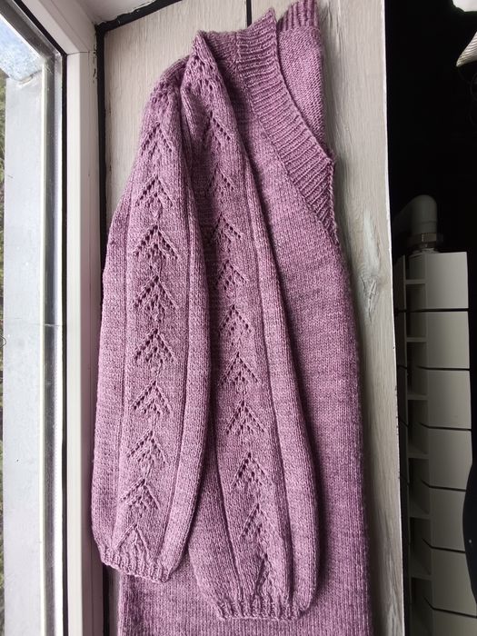 В'язане осіннє/зимове плаття