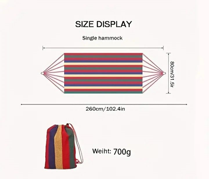 Rede cama de ar livre