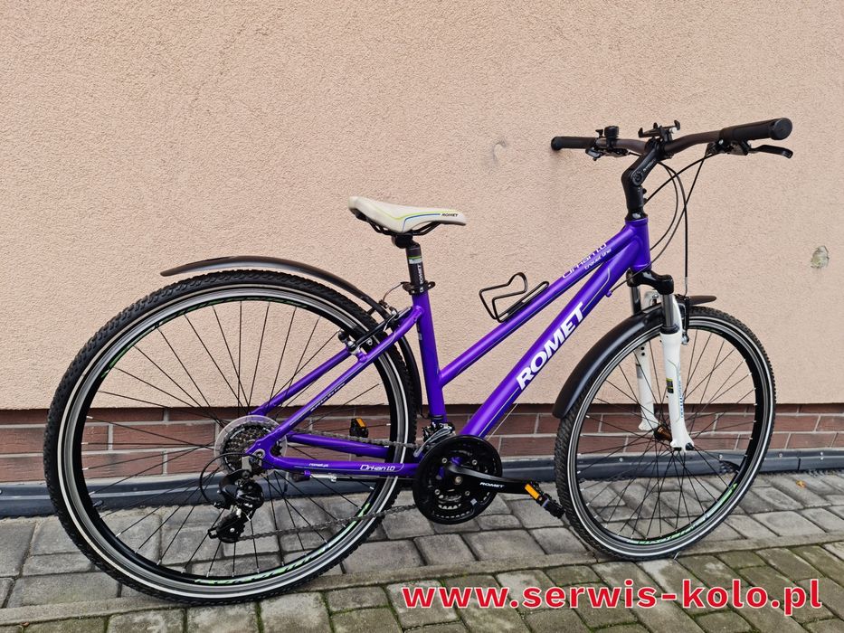 Rower damski damka crossowy ROMET koła 28 SHIMANO ALUMINIUM wysyłka