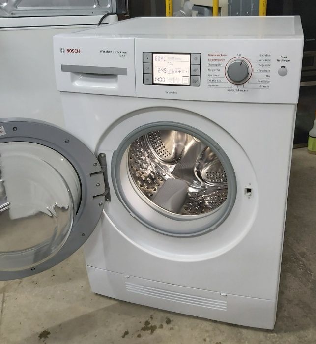 Стирально-сушильная машина Бош Bosch WVH28540 8/5кг А+++ 1400 об: 14 ...