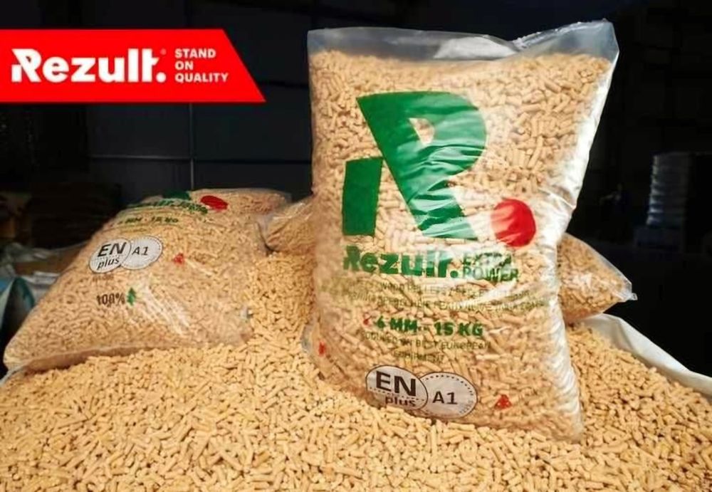 Pellet Rezult A1 6mm Sosnowy iglasty bez kory z drzewa okorowanego