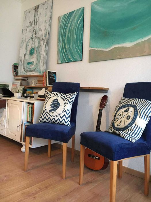 Incrível e acolhedora Casa de Praia T1 no bairro do Junqueiro