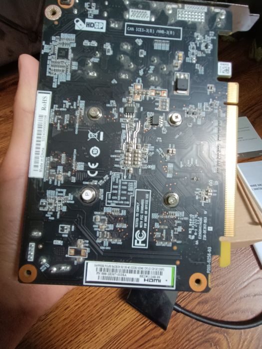 Відеокарта Sapphire rx550 4gb .Повністю справна