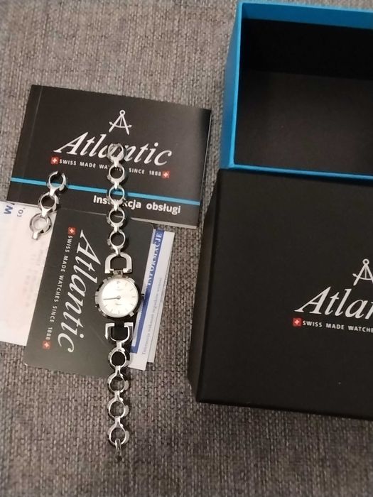 Zegarek Atlantic Elegance z bransoletką, 3ATM