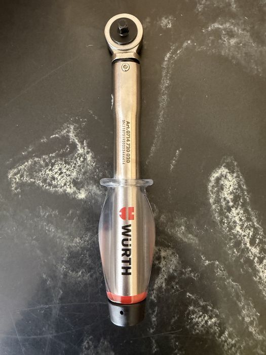 WURTH Klucz dynamometryczny 4- 20NM 1/4