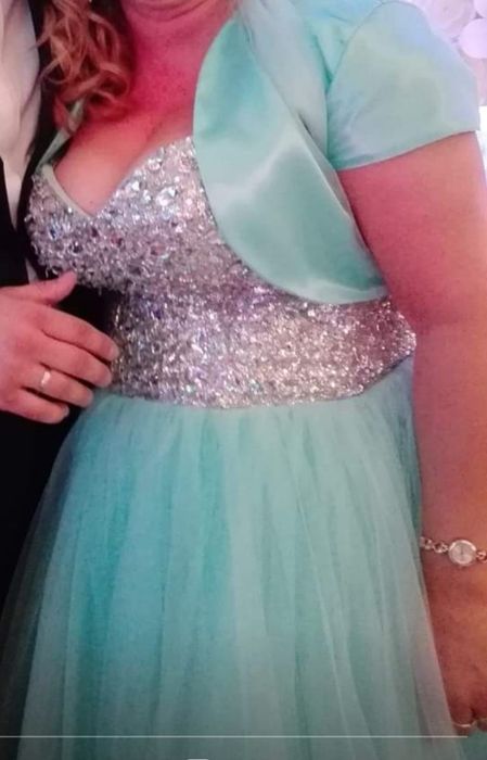 Promocja mega piękna ślubna plus buty rozmiar 35/36 gratis